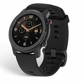 Amazfit A1910 Men's GTR 42 Smartwatch, Black, Normal - 1