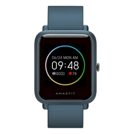 Amazfit Bip S Lite Smartwatch für Herren Damen 1.28 Zoll Always-on Farbdisplay Fitness Tracker mit 30 Tage Akku, 150 Zifferblätter, 5 ATM wasserdicht, Herzfrequenz, Schlafmonitor, Musiksteuerung - 1