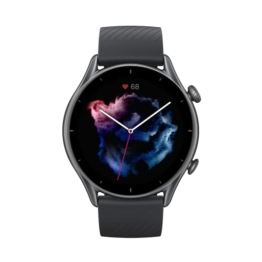 Amazfit Smartwatch GTR 3 mit Gesundheitsüberwachung, 1,39" AMOLED Display, SpO2, Schlaf, Stress, Zyklusüberwachung, SportuhrGPS Sportuhr mit 150+ Sportmodi, 21 Tage Akku, Alexa für Herren Damen - 1