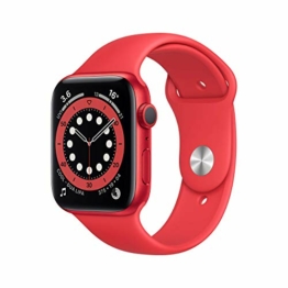 Apple Watch Series 6 44mm (GPS) - Aluminiumgehäuse (Red) (Red) Sportarmband (Generalüberholt) - 1