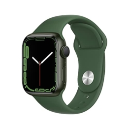 Apple Watch Series 7 (GPS, 41MM) - Aluminiumgehäuse Grün Mit Sportarmband Clover (Generalüberholt) - 1