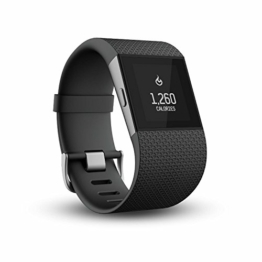 Fitbit Surge Fitness Watch Small, Schwarz, S (140–170mm Handumfang) - 1