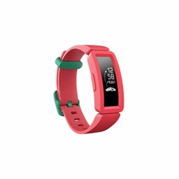 Fitbit Unisex Jugend Ace 2 Aktivitätstracker, Watermelon + Teal, Einheitsgröße - 1
