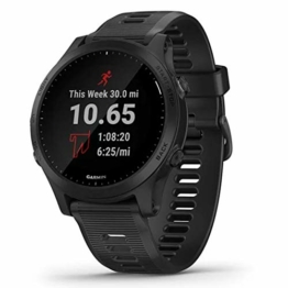 Garmin ELVTE FR945 Unisex Erwachsene, Schwarz (Schwarz), Einheitsgröße - 1
