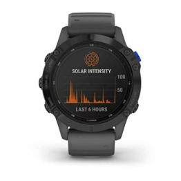 Garmin Fenix 6 Pro Solar Smartwatch Schiefergrau/Schwarz 010-02410-11 - 1