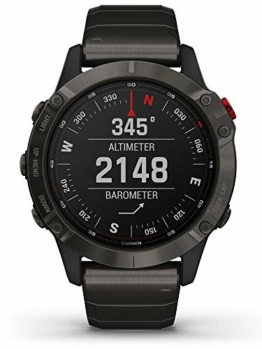 Garmin Fenix 6 PRO Solar Titan 010-02410-23 - 1