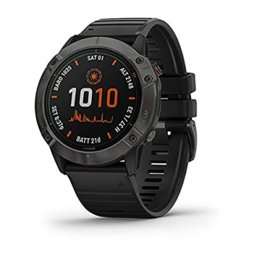 Garmin Fenix 6X Solar Titanium DLC schwarz/grau, 010-02157-21 - 1