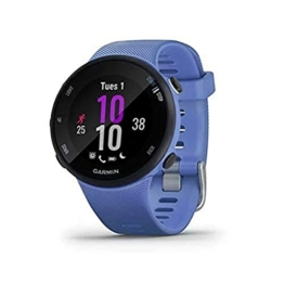 Garmin Forerunner 45S – GPS-Laufuhr im schlanken Design mit umfangreichen Lauffunktionen, Trainingsplänen, Herzfrequenzmessung am Handgelenk, für schlanke Handgelenke, Smartphone Benachrichtigungen - 1