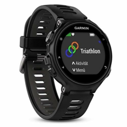 Garmin Forerunner 735XT-GPS-Uhr, schwarz/grau, M, 010-01614-06 - 1