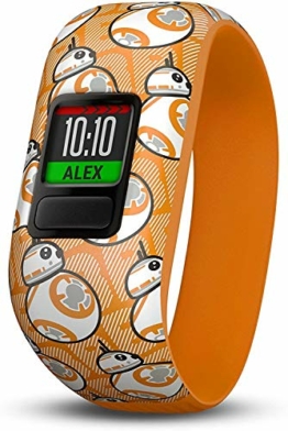 Garmin vívofit jr. 2, wasserdichte Action Watch für Kinder – Star Wars BB-8 mit Abenteuer-App, orange (Zertifiziert und Generalüberholt) - 1