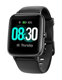 GRV Smartwatch für Damen Herren Fitnessuhr mit Herzfrequenzmessung,Schrittzähler,Schlafmonitor,9 Trainingsmodi - 1