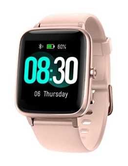 GRV Smartwatch für Damen Herren Fitnessuhr mit Herzfrequenzmessung,Schrittzähler,Schlafmonitor,9 Trainingsmodi - 1