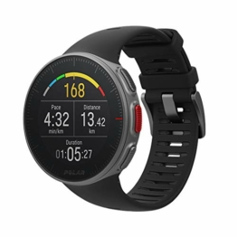 Polar Vantage V – Premium-Multisportuhr mit GPS, optischer Pulsmessung und extrem langer Akkulaufzeit – Multisport und Triathlontraining – Herzfrequenz-Messgerät, wasserdicht - 1