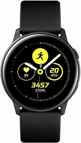 Samsung Galaxy Watch Active, Bluetooth Fitnessarmband Für Android, Fitness-Tracker, 40 mm,wassergeschützt, Schwarz (Deutche Version) - 1