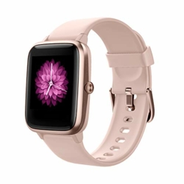 Smart Watch Fitness Tracker Fitness Armband mit herzfrequenz,SmartWatch IP68 Wasserdicht Fitness Uhr Voller Touchscreen mit Musiksteuerfunktion Schlafmonitor Uhren für Damen Herren Kinder - 1