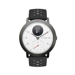 Withings Steel HR Sport - Multisport Hybrid Smartwatch, Connected GPS, Herzfrequenz, Fitnessniveau via VO2max, Aktivitäts- und Schlaftracking, Benachrichtigungen - 1