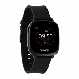 X-WATCH 54040 IVE XW FIT Fitness Uhr – Fitness-Coach – Schrittzähler - Schlafanalyse – Workout- & Pulstracker – Kalorientracker f. Android & iOS - 1
